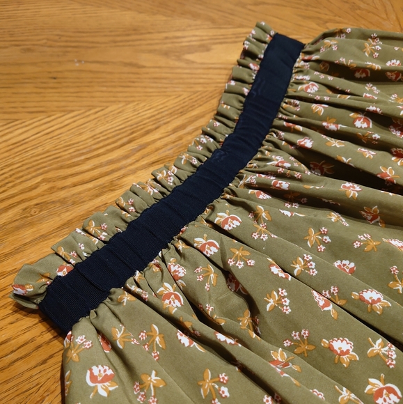 Floral print A line midi skirt - Picture 3 of 6